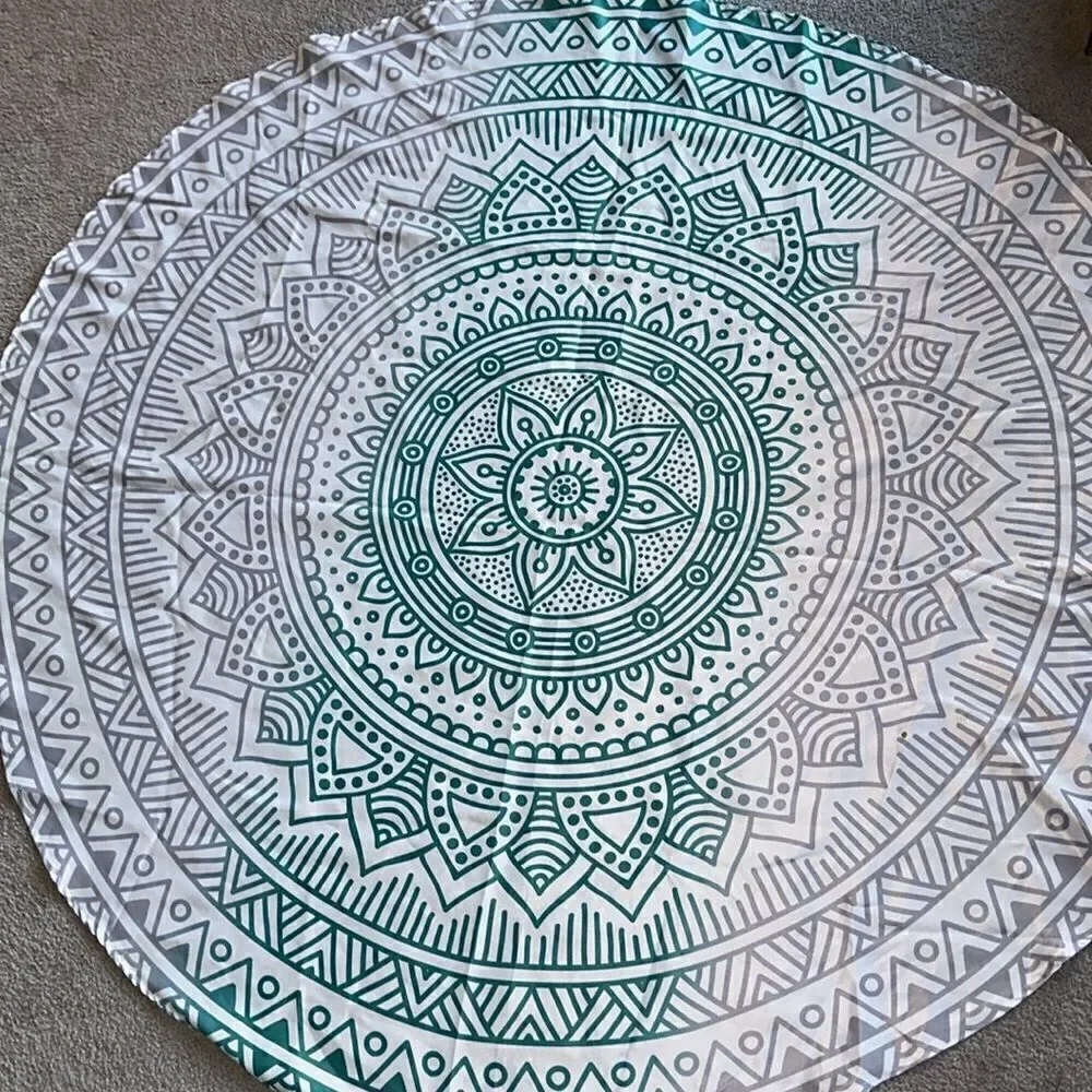 Bohemian 70” Round Tablecloth!